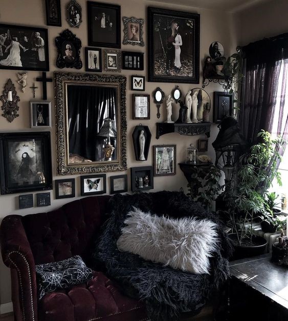 Top 5 Gothic “Halloween-inspired” interiors - Onward Living